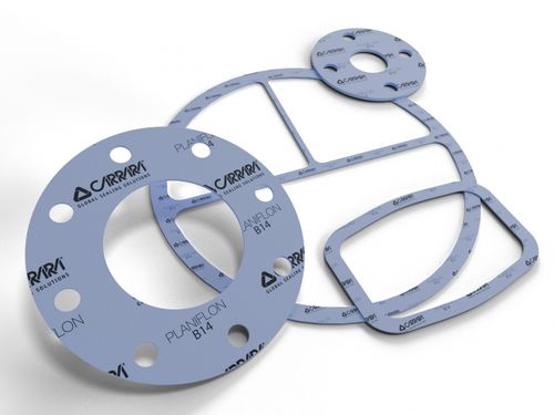 Glas-Dichtplatte - PLANIFLON™ B14 - Carrara Global Sealing Solution - Keramik / Harz / PTFE