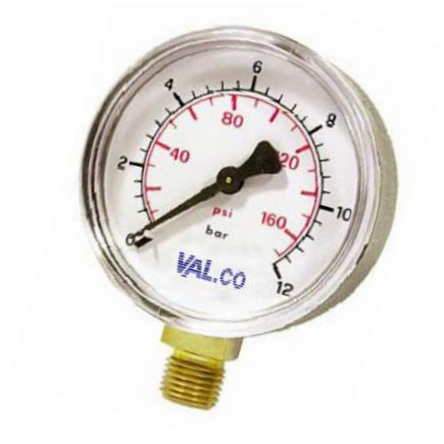 Manometer mit Zifferblatt-Anzeige - VISOBAR MAV - VAL.CO srl - Gewinde / Messing / Kunststoff