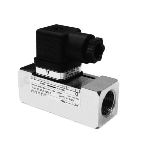 Kolben-Durchflusswächter - F series - VAL.CO srl - für Gas / für Flüssigkeiten / horizontal