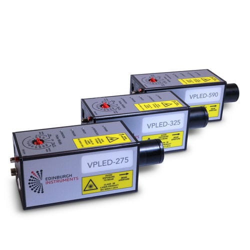 Puls-Laserquelle - VPLED series - Edinburgh Instruments - CW / Festkörper / UV