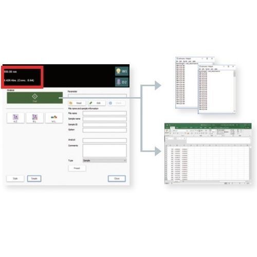 Mess-Anwendungssoftware - VisEase™ - Shimadzu France - Datenerfassungs und -analyse / Datenerfassung / Steuerung