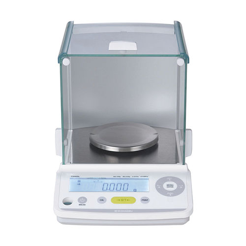 Laborwaage - TW - Shimadzu France - elektronisch / mit Innenverbindung / mit LCD-Display