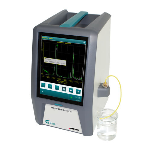 Analysator für Rauchgas - MINISCAN IR VISION - GRABNER INSTRUMENTS - Kohlenwasserstoff / Druck / Destillier