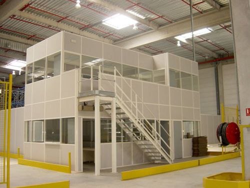 Werkstatt-Trennwand - DIPLEX - Büro / abnehmbar