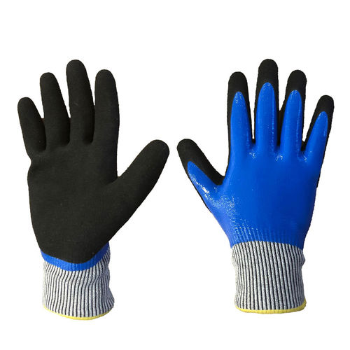 Arbeitshandschuh - Tek 541 - Microlin Cooper Ltd - mechanischer Schutz / Schnittschutz / Nitril