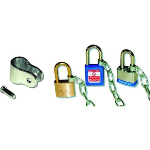 Vorhängeschloss mit Kette - CK12 - Reece Safety Products