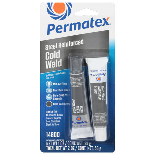 Epoxid-Klebstoff - 14600 - PERMATEX - für Aluminium / Zweikomponenten / für Automobilanwendungen