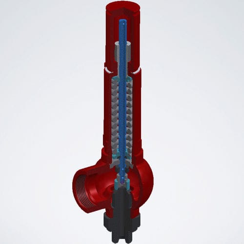 Sicherheitsventil für Wasser - 249 Series - Besa S.p.A. - für Luft / für Gas / für Dampf