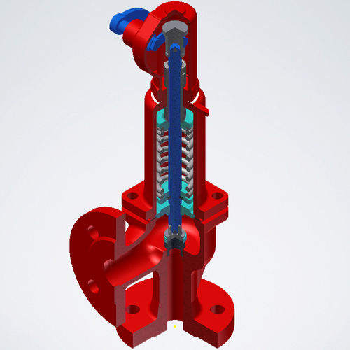 Sicherheitsventil für Wasser - 250 Series - Besa S.p.A. - für Luft / für Gas / für Dampf