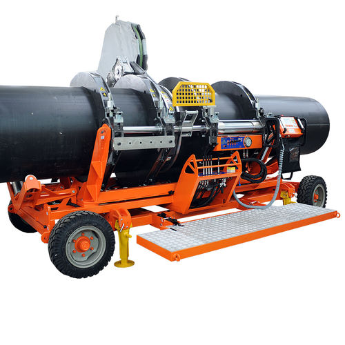 Stumpfschweißmaschine - DELTA 1000 TRAILER - RITMO S.p.A. - automatisch / für Kunststoffrohr / 230V einphasig