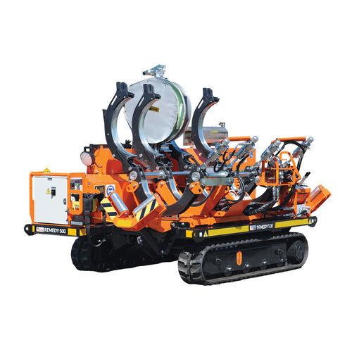 Stumpfschweißmaschine - REMEDY 500 - RITMO S.p.A. - automatisch / für Kunststoffrohr / hydraulisch