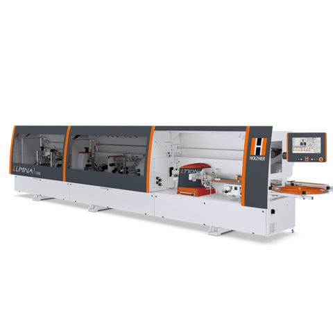Automatische Kantenanleimmaschine - LUMINA series - HOLZ-HER - für Paneele / für Holz