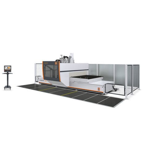 CNC-Bearbeitungszentrum / 5-Achs - DYNESTIC 7535 - HOLZ-HER - vertikal / für Holz / Portal