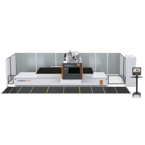 CNC-Bearbeitungszentrum / 3-Achs - DYNESTIC 7532 - HOLZ-HER - vertikal / für Holz / Portal