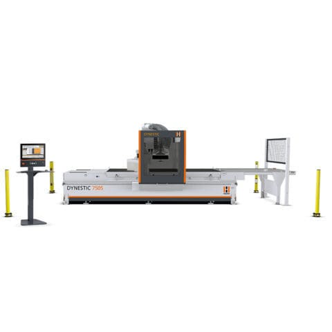 CNC-Bearbeitungszentrum / 3-Achs - DYNESTIC 7505 - HOLZ-HER - vertikal / für Holz / Portal