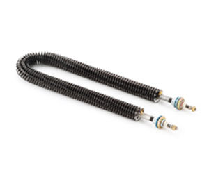 Rohrförmiges Heizelement - Rica - Zoppas Industries Heating Element Technolog - Rippen / gepanzert