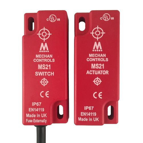 Sicherheitsschalter - MS21 - Mechan Controls - mehrpolig / IP67 / berührungslos