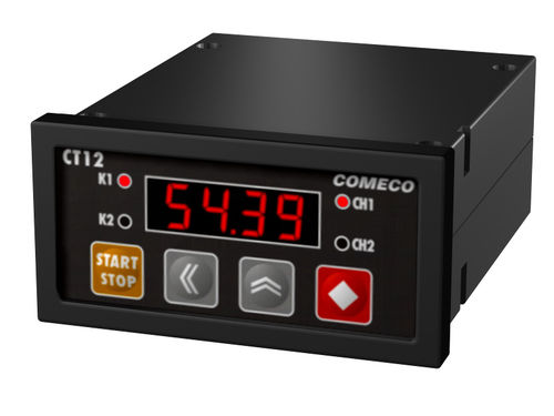 Digitales Zeitrelais - max. 9 999 min | CT12 - Comeco Control & Measurement - Einbau / programmierbar