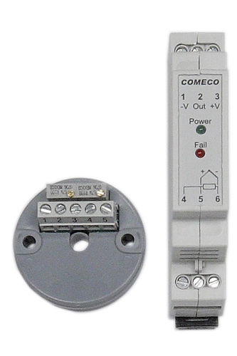 DIN-Schienen-Temperaturmessumformer - -50 °C ... +1 300 °C | TRN series - Comeco Control & Measurement - Thermoelement / analog / Prozess