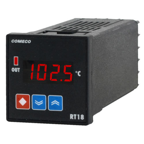 Temperaturcontroller mit LED-Display - -99 °C ... +999 °C | RT18 - Comeco Control & Measurement - programmierbar / für Industrieanwendungen