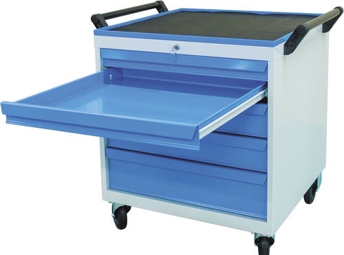 Lagerschrank - Electro Alfa International - auf Füßen / mit Schublade / Stahl