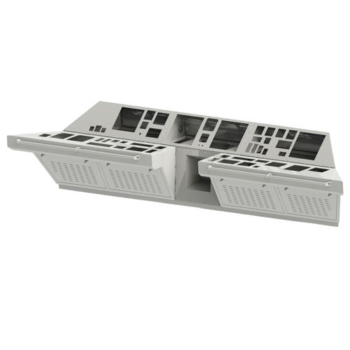 Pult / kaltgewalzter Stahl - Electro Alfa International - Steuerung / Edelstahl / Weichstahl