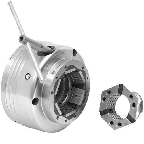 Handspann-Drehfutter - TOROK - HAINBUCH GMBH SPANNENDE TECHNIK - 6-Backen / für Werkstücke / sechseckig