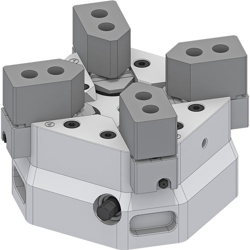 4-Backen-Werkstückspannfutter - InoFlex VF - HAINBUCH GMBH SPANNENDE TECHNIK - Fräs / Hochpräzision / festinstalliert