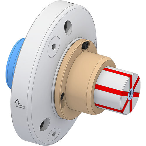 Werkstückspannfutter mit Adapter - MANDO Adapt T812 - HAINBUCH GMBH SPANNENDE TECHNIK - Druck / Präzision