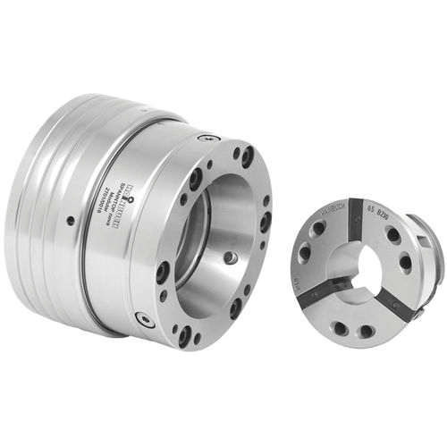 Kraftspannfutter - SPANNTOP nova - HAINBUCH GMBH SPANNENDE TECHNIK - Durchgangsbohrung / Druck / Zug