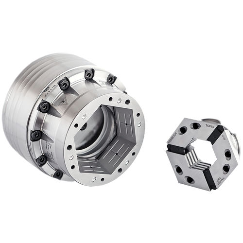 Kraftspannfutter - TOPlus premium - HAINBUCH GMBH SPANNENDE TECHNIK - Zug / Hochpräzision / Durchgangsbohrung