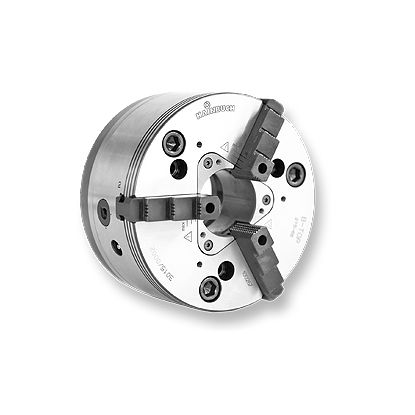 Kraftspannfutter - B-Top - HAINBUCH GMBH SPANNENDE TECHNIK - 3-Backen / Drehmaschinen / Durchgangsbohrung