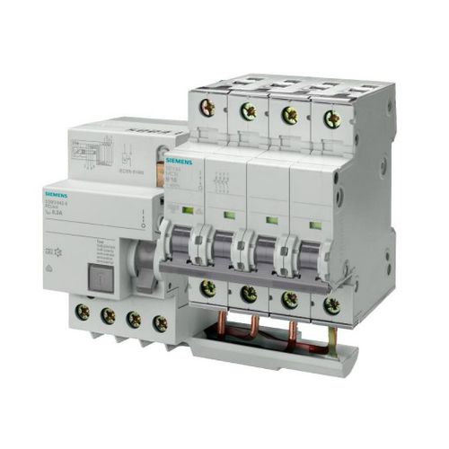 Differential-Fehlerstromschutzschalter - 5SM2 - Siemens Low-voltage – Power distribution - für Überspannungsschutz / für Reststrom / modular