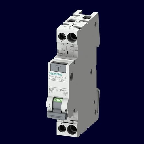 Differential-Fehlerstromschutzschalter - 5SV1 - Siemens Low-voltage – Power distribution - für Überspannungsschutz / Niederspannung / Überlast