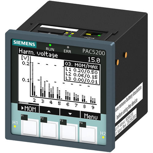 Netzqualitäts-Messinstrument -  7KM PAC5200 - Siemens Low-voltage – Power distribution - digital / für Verteilung / für extreme Bedingungen