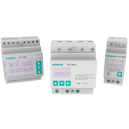 Energieverbrauch-Leistungsmessgerät -  7KT PAC1600 - Siemens Low-voltage – Power distribution - für DIN-Schiene