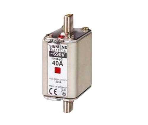 Flachstecker-Sicherung - LV HRC - Siemens Low-voltage – Power distribution - Kurzschlussschutz / Typ gG / Niederspannung