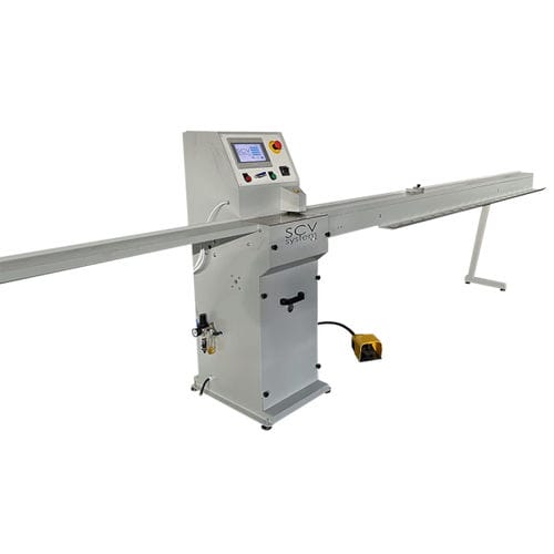 Rundmesser-Schneidemaschine - PKM S - SCV System - für Aluminium / Profil / für Sägebänder