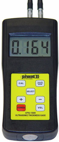 Korrosionsdickenmessgerät - 0.040 - 8" | UTG-1500 - Phase II - tragbar / Handgerät / Ultraschall