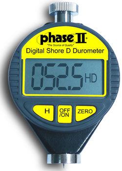 Härteprüfer / Shore D - 0 - 100 HSD | PHT-980 - Phase II - tragbar / mit Digitalanzeige