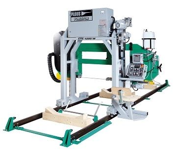 Bandsäge - CTR 1200 W - Pilous - horizontal / Holz / automatisch