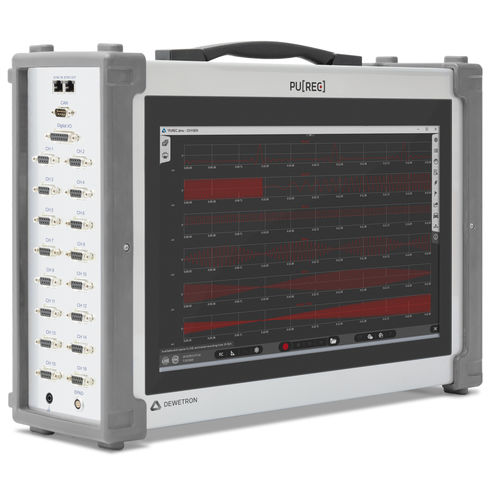 Datenerfassungssystem / 16 Kanäle - PU[REC] series - DEWETRON GmbH - tragbar