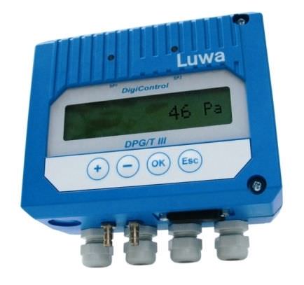 Druckmessumformer mit Digitalanzeige - DPGT - LUWA Air Engineering AG