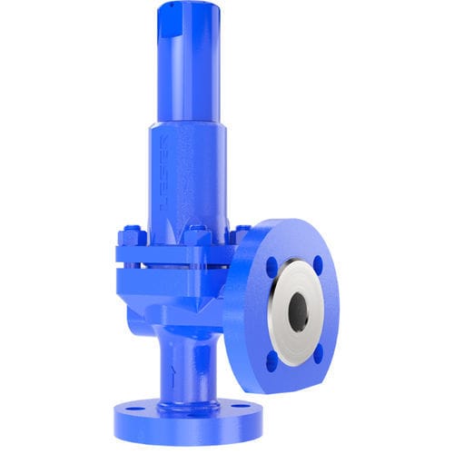DIN-Sicherheitsventil - 43 series  - LESER GmbH & Co. KG - Edelstahl / Flansch / thermisch