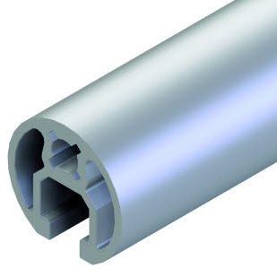 Aluminiumprofil - 20.1088/0 - Minitec - rund / Türblenden