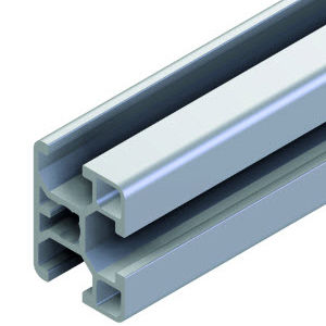 Aluminiumprofil - 20.1117/0 - Minitec - gerillt / für Industrieanwendungen / leichtgewichtig