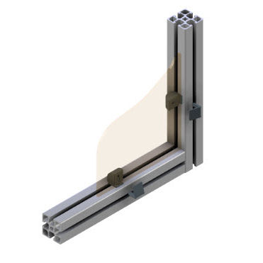 Montageblock für Profile - 22.1240/0 - Minitec