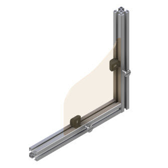 Montageblock für Profile - 22.1250/0 - Minitec