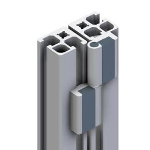 Aluminium-Scharnier - 21.1100/7 - Minitec - Einschraub / für Aluminiumprofile / Kombi aushängbar