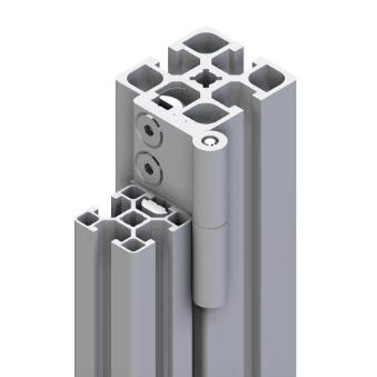 Drehscharnier - 21.1377/0 - Minitec - Aluminium / Einschraub / 270°